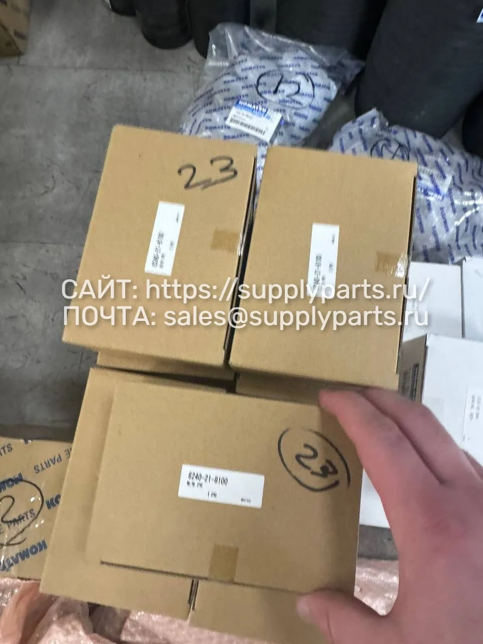 Вкладыш коренной в сборе — 6240-21-8100