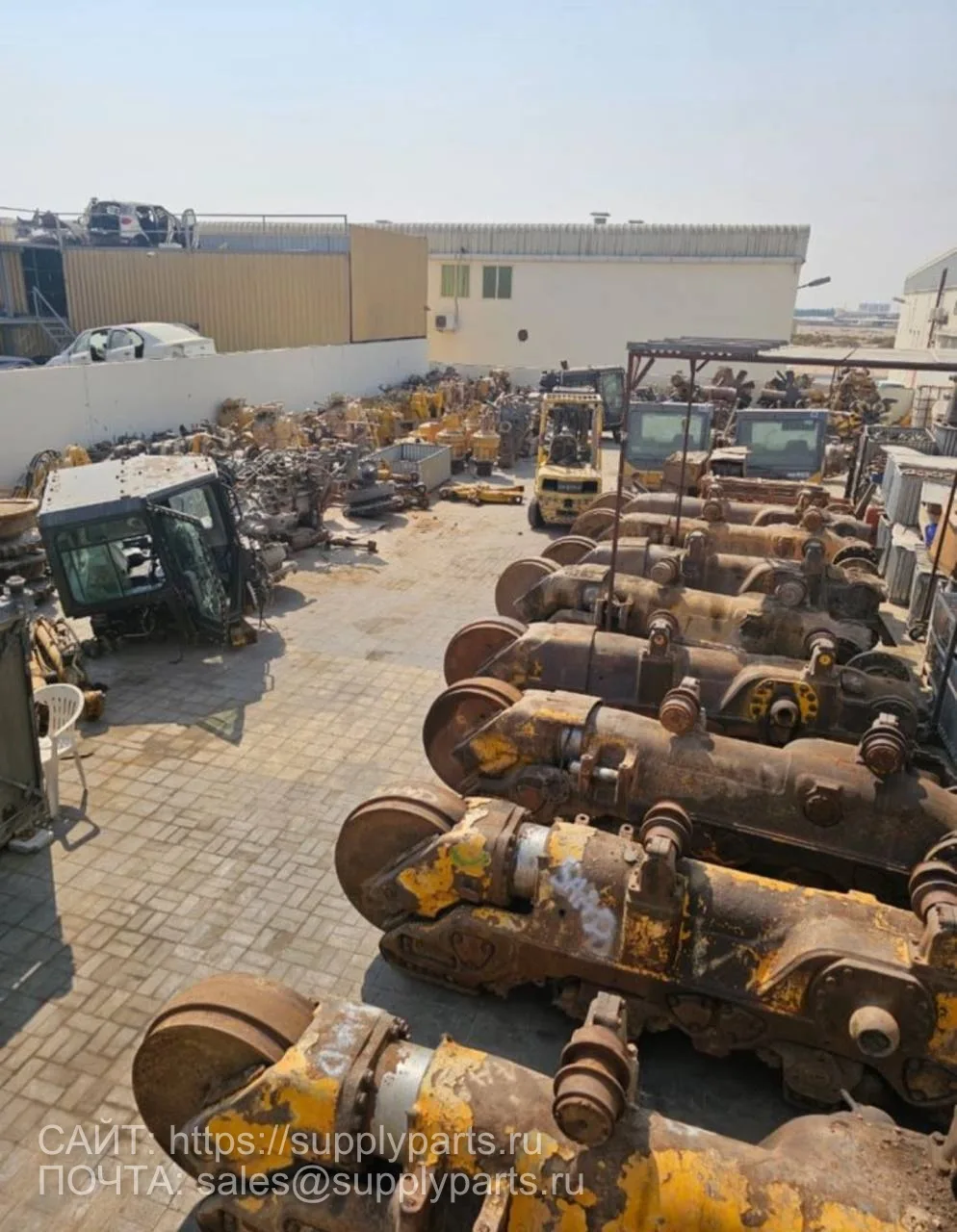 Каретки ходовой части Komatsu PC375-6