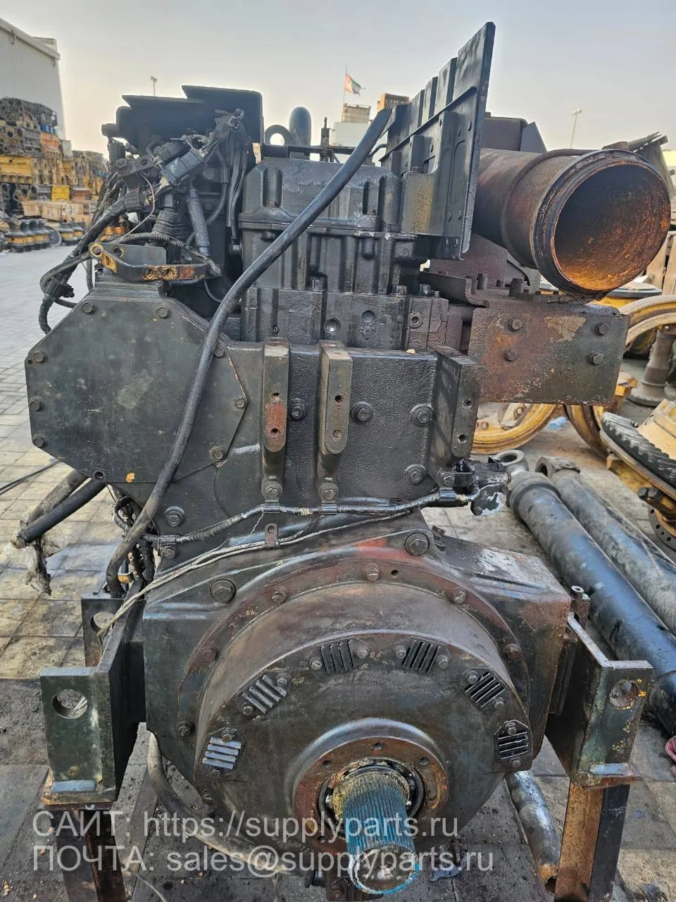 Двигатель Komatsu HD465