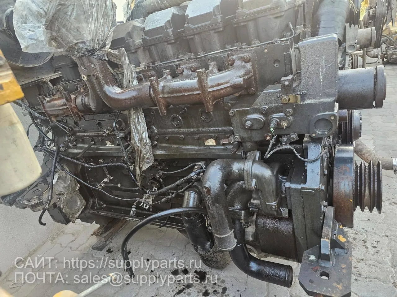 Двигатель Komatsu WA600-3