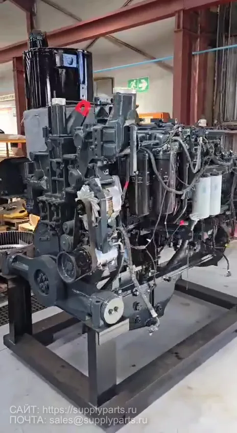 Двигатель Komatsu PC375-6 перебранный
