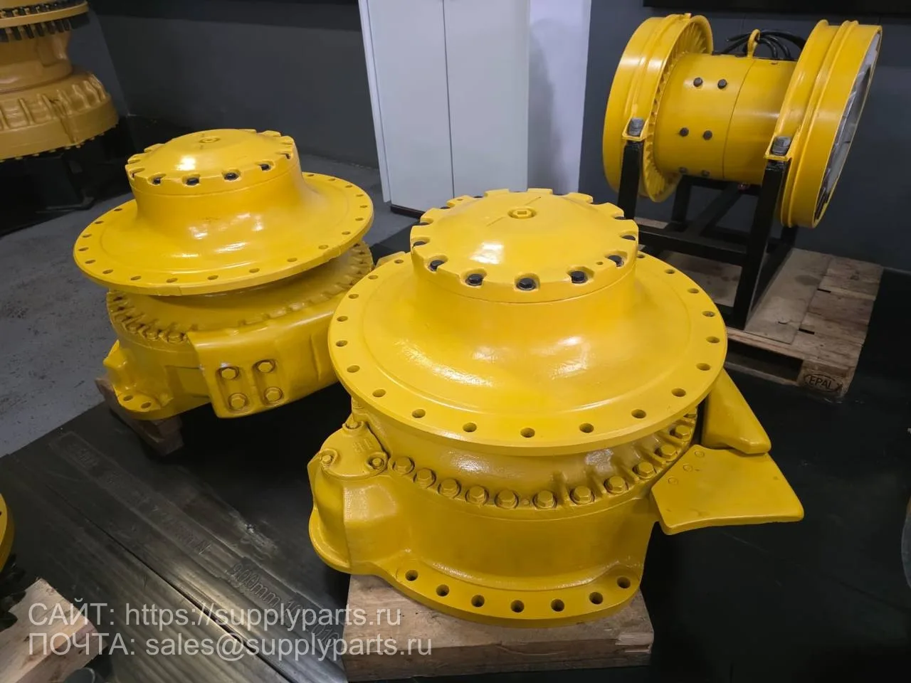 Бортовые редукторы Komatsu PC275-5 после переборки