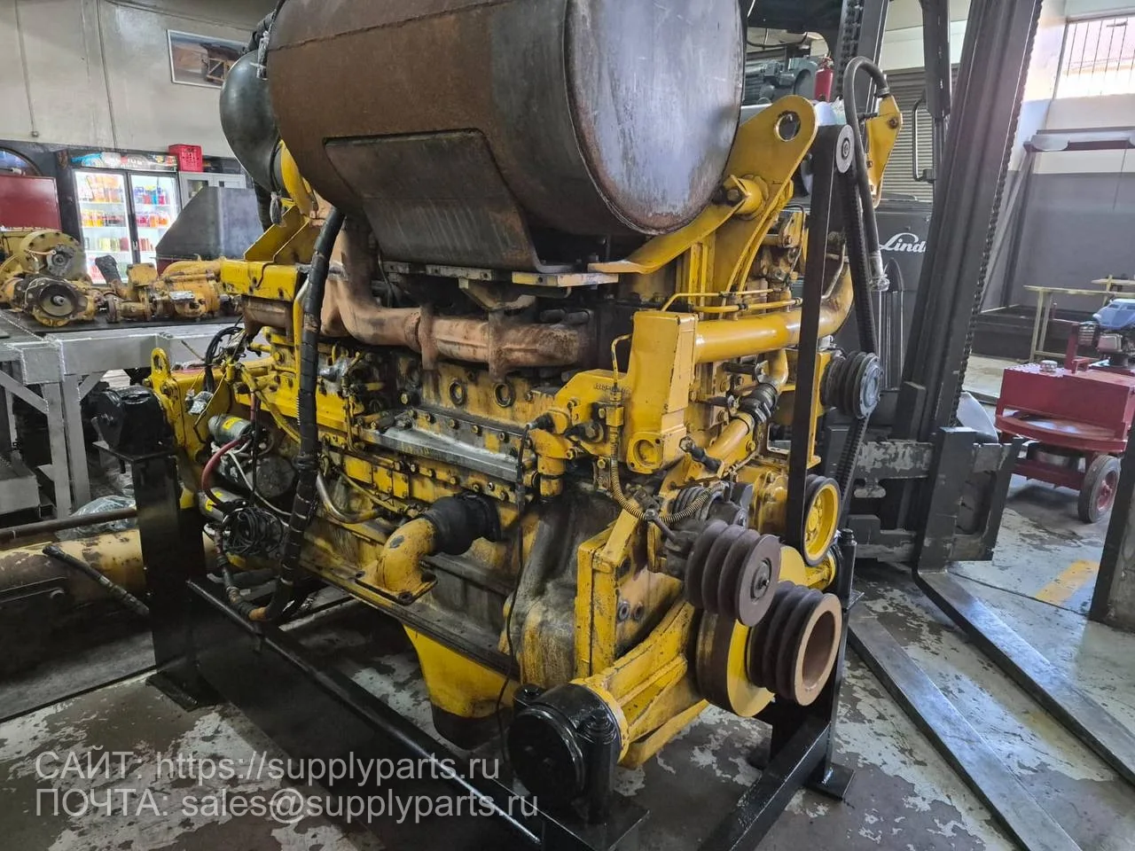 Двигатель Komatsu PC375-5