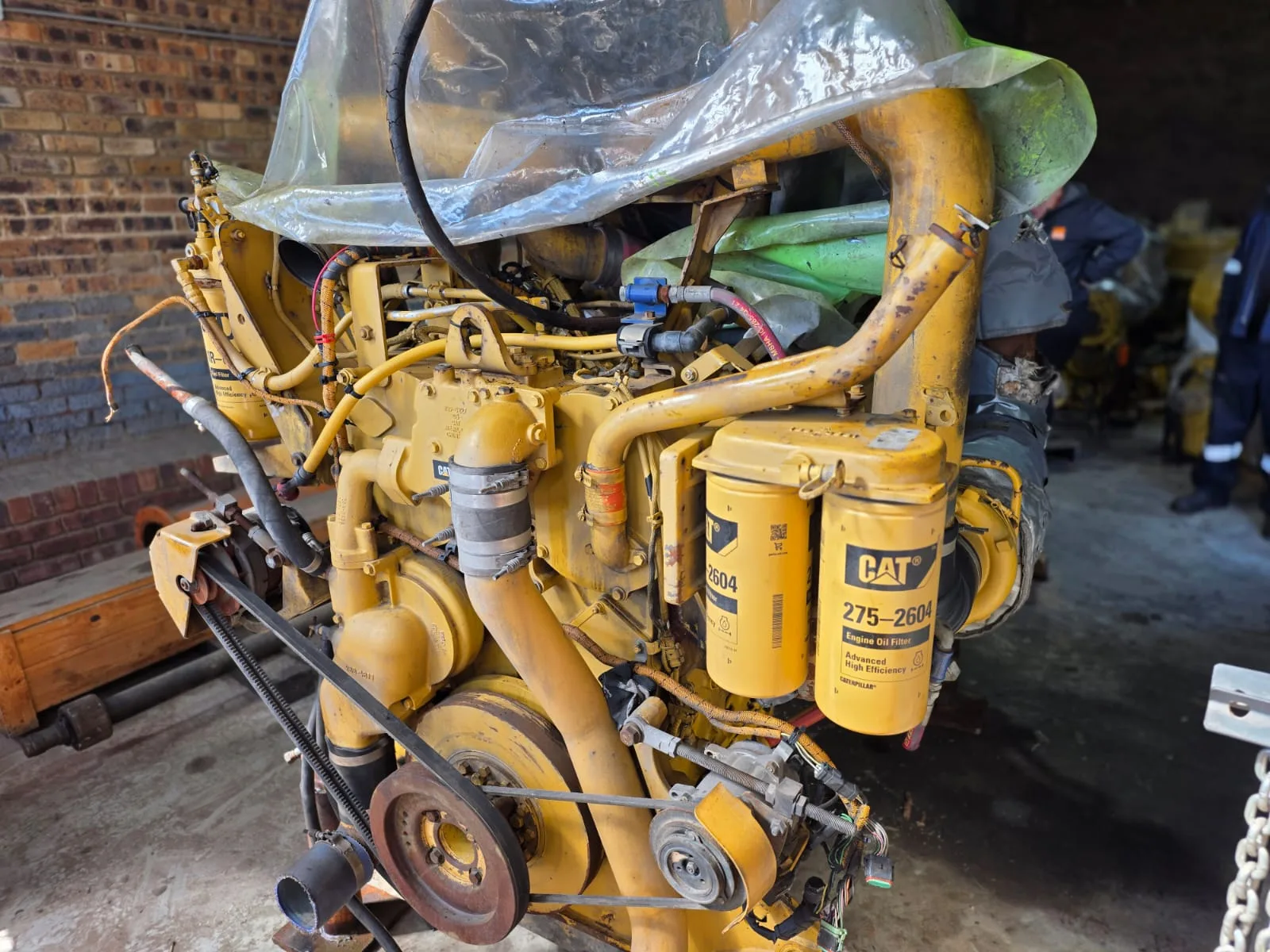 Двигатель Caterpillar C27 для бульдозера Cat D10