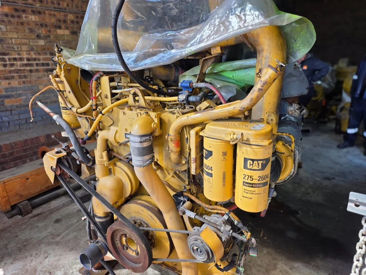 Двигатель Caterpillar C27 б/у для бульдозера D10T