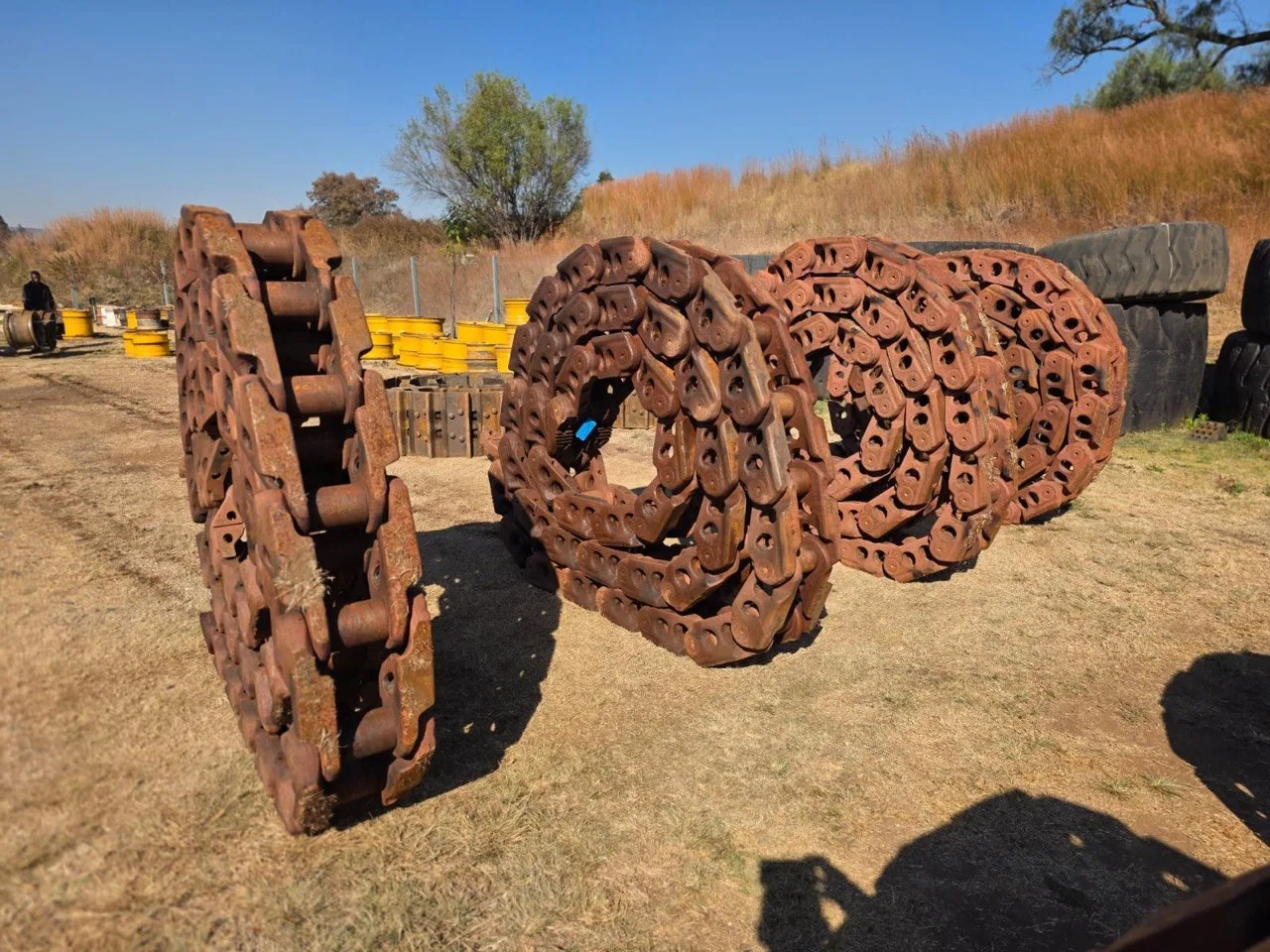Гусеничная цепь Berco для бульдозера Komatsu D475