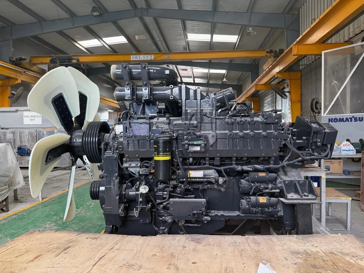 Двигатель Komatsu SAA12V140E-3 для HD785-7