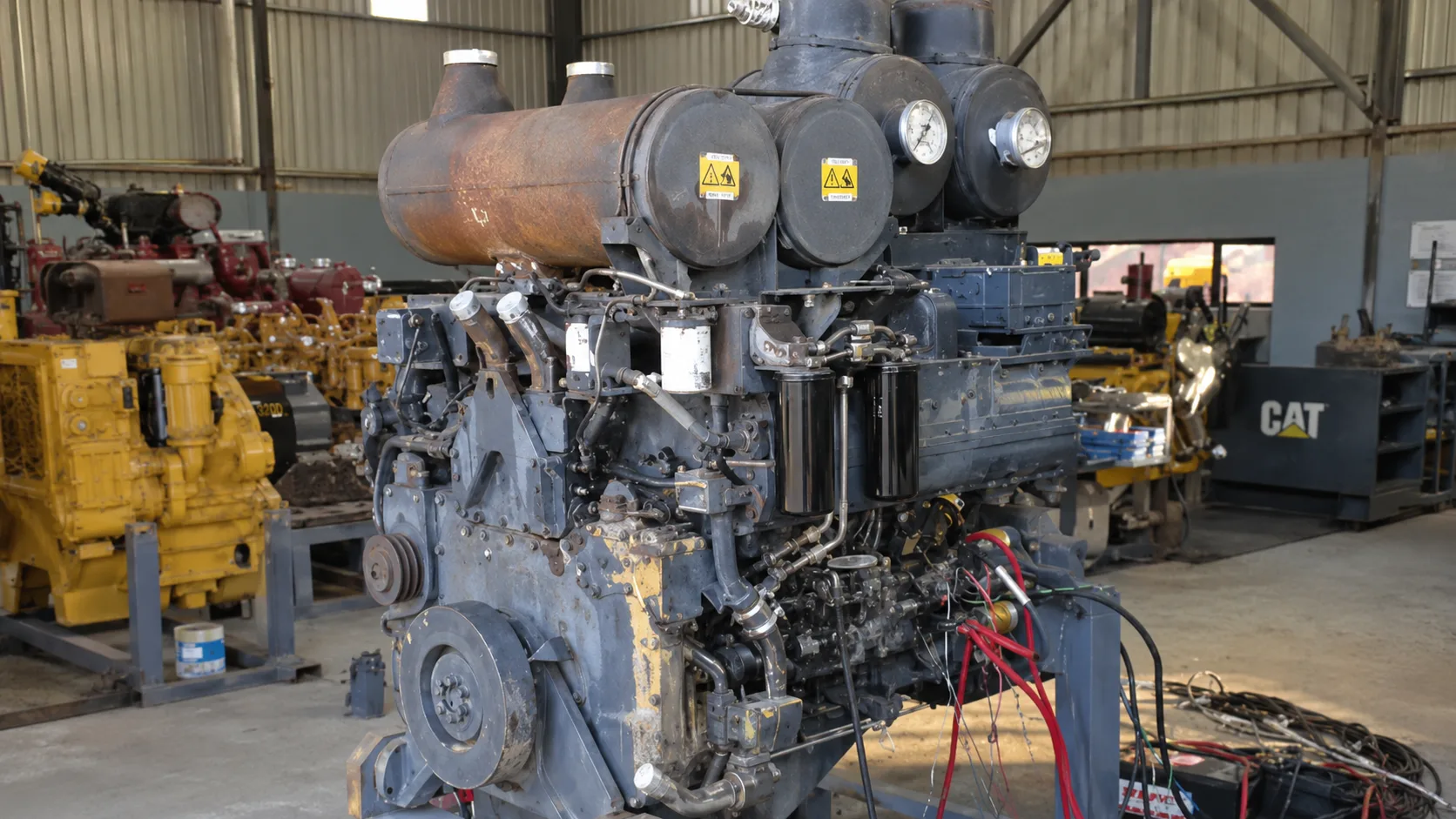 Двигатель Komatsu SDA12V140E-1 в сборе